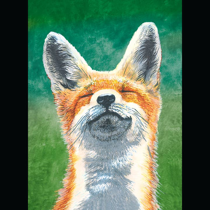 Sunny Days - Wholesale Everyday Greeting Card - Happy Fox1