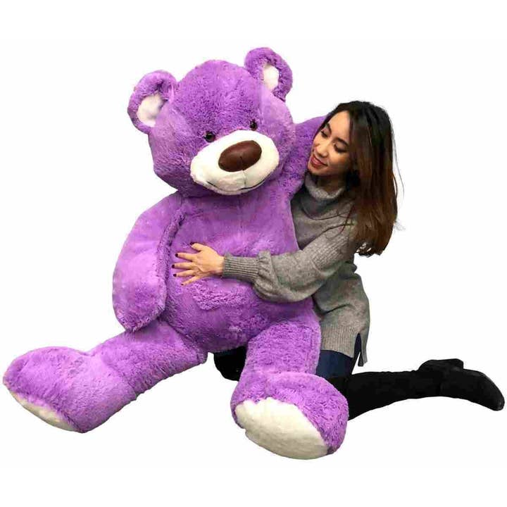 Big Plush - Wholesale Stuffed/Plush Toy - Kids & Baby - Big Plush 5 Foot Giant Purple Teddy Bear 60 Inches 152 cm