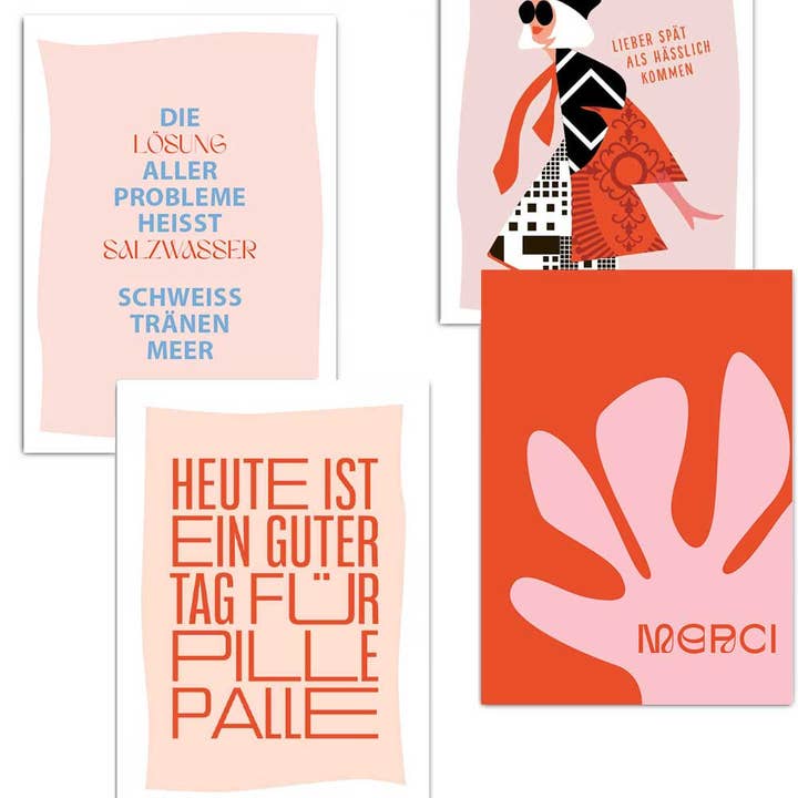 Fritzante – Großhandel Postkarten – Postkarte, Und was, wenn trotzdem alles gut wird?