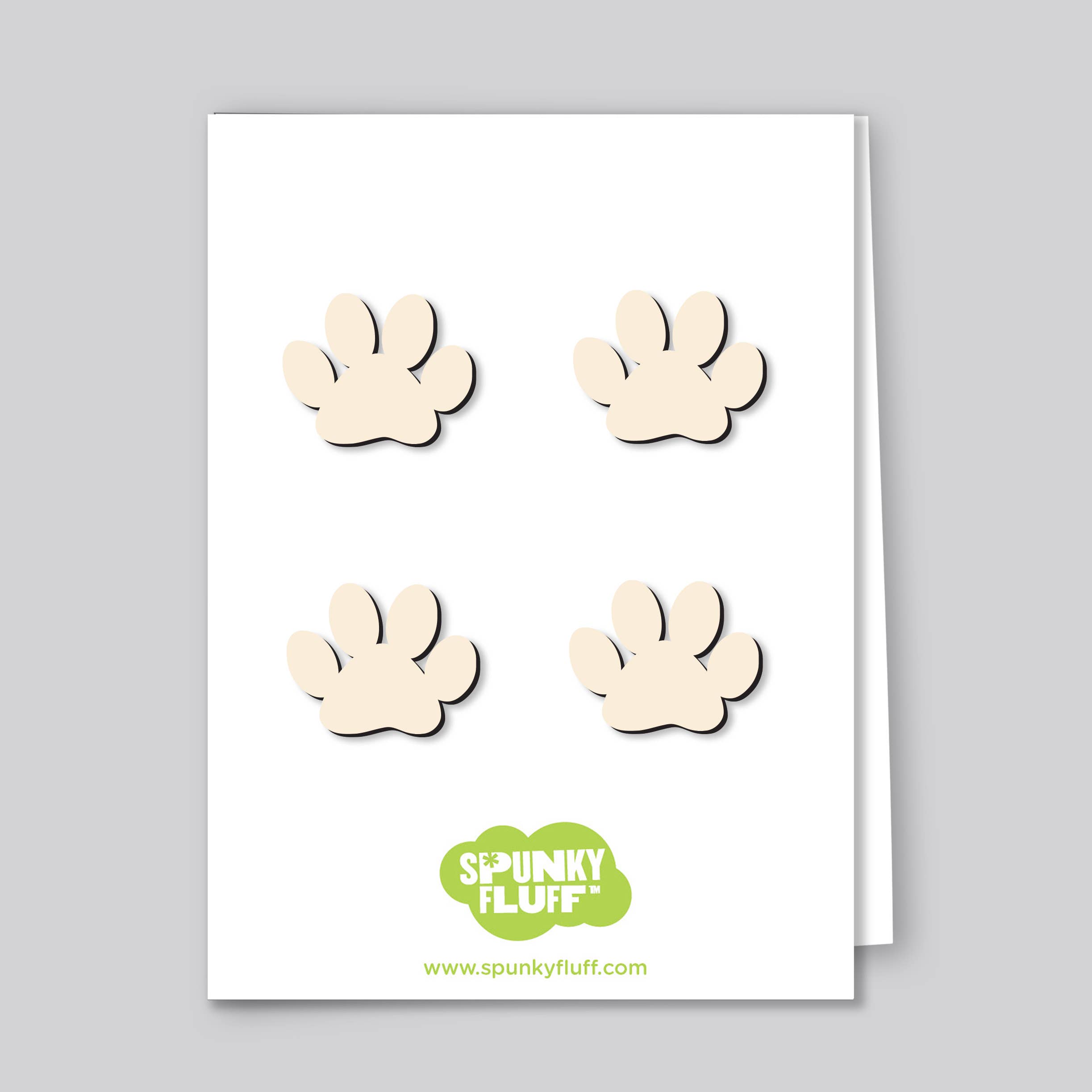 Spunky Fluff - Wholesale Magnet - Paw Print Magnets Mini, Dog Paw Magnets, Cute mini pet paws2
