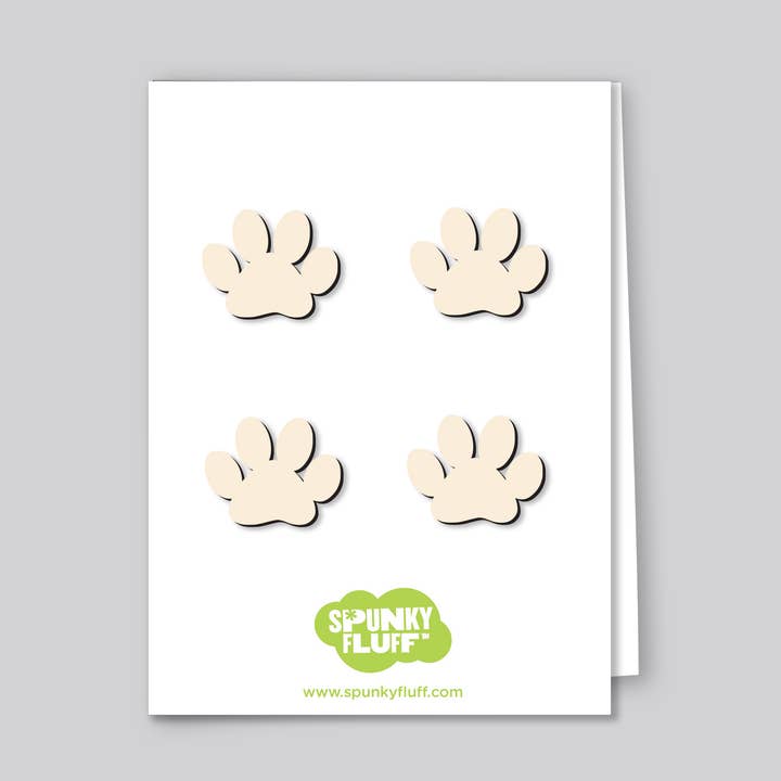 Spunky Fluff - Wholesale Magnet - Paw Print Magnets Mini, Dog Paw Magnets, Cute mini pet paws2