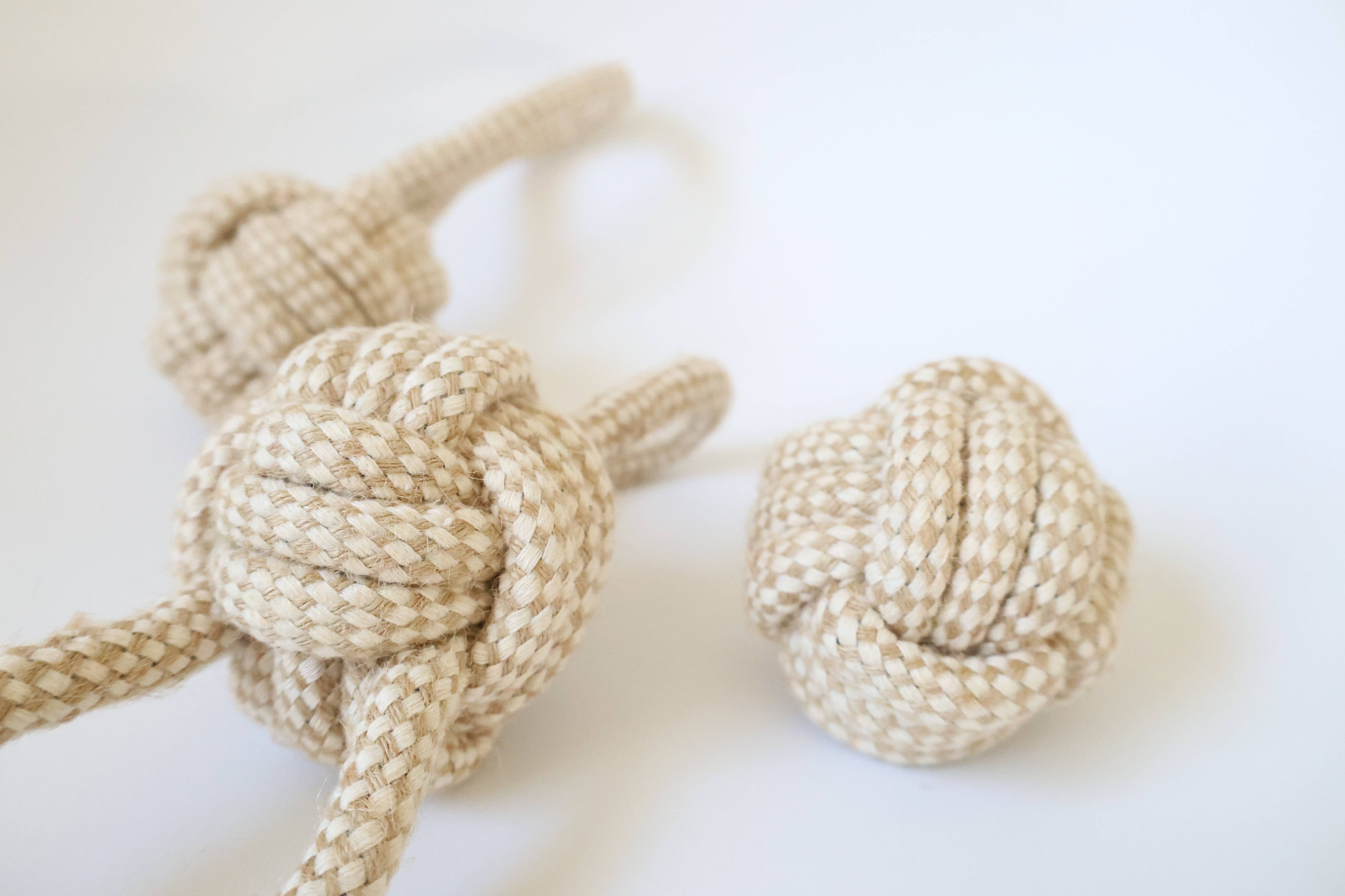 Monli Handcrafted Pet Toys - Vendita all'ingrosso Giocattolo di corda - Cani - Giocattolo per cani in corda di canapa6