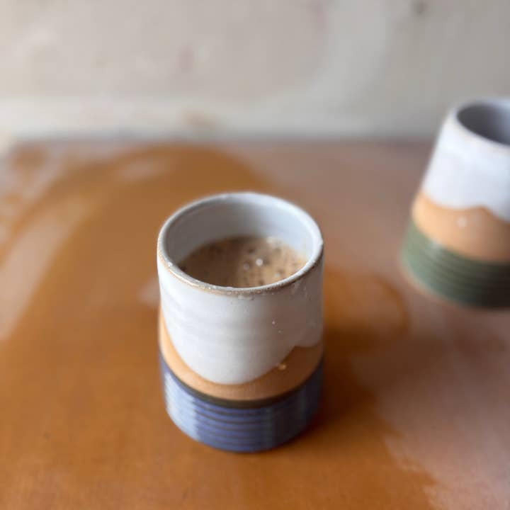 ROB Ceramics - Wholesale Drinking Glass/Cup - Earth Lines Tumbler - Handmade Ceramic Cup12