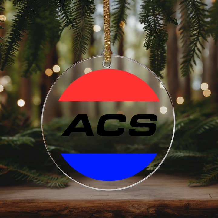 SKS Design Studio - Wholesale Ornament - CUSTOM Logo | UVDTF | Christmas Ornament1