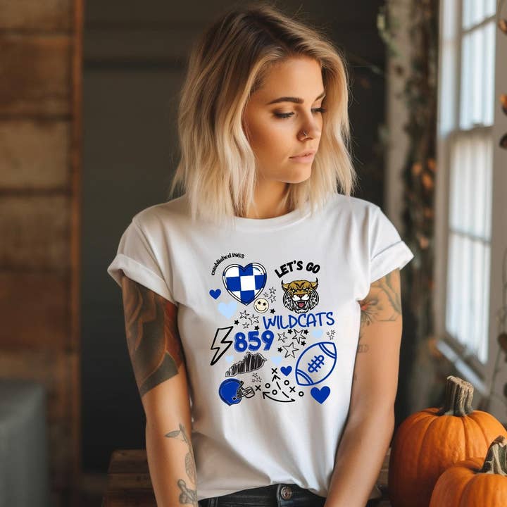 Go Wildcats DTF Transfer for wholesale by Nashville Design House