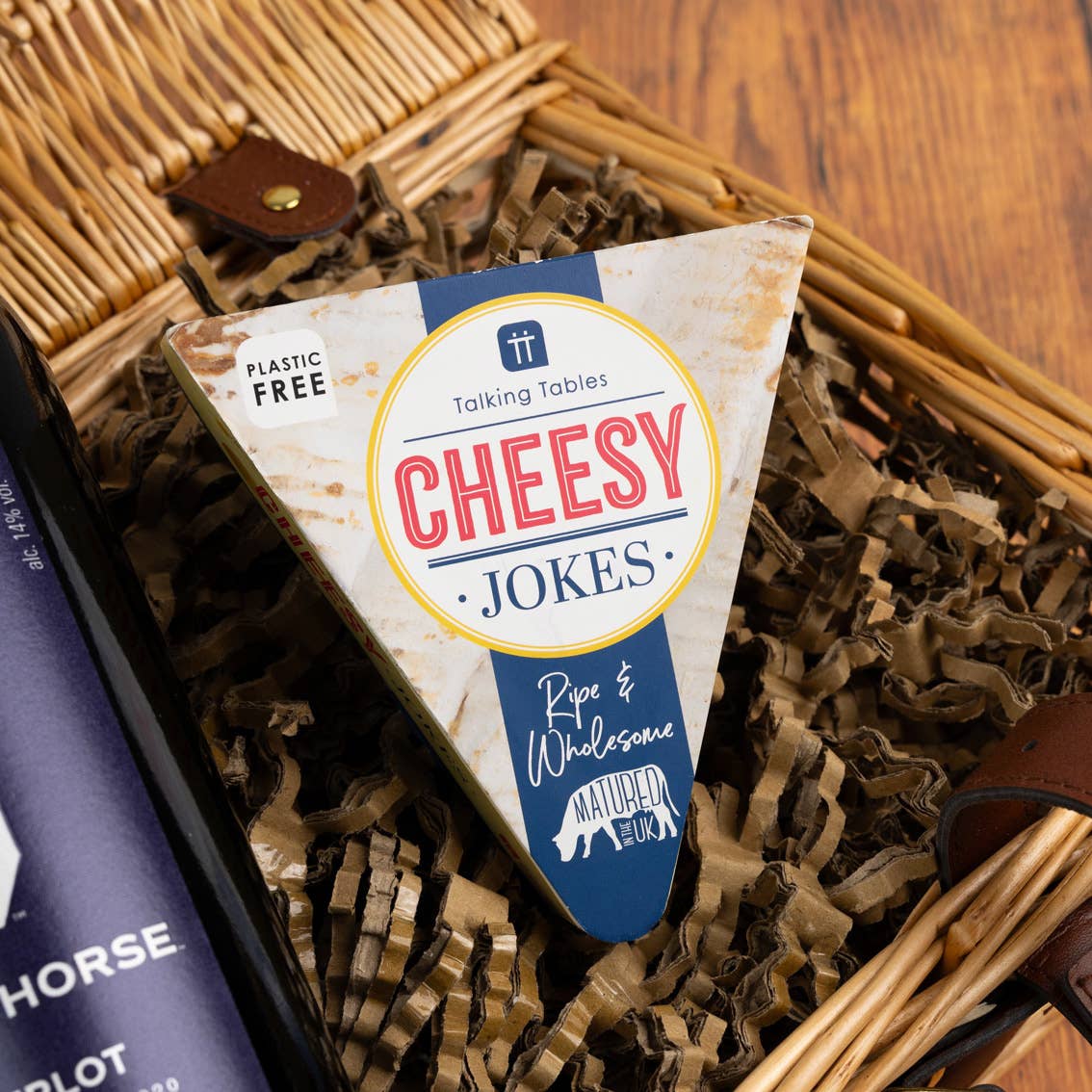 Talking Tables UK – wholesale Card game – Box of Cheesy Jokes | POS Unit | Party Jokes | Gift |1