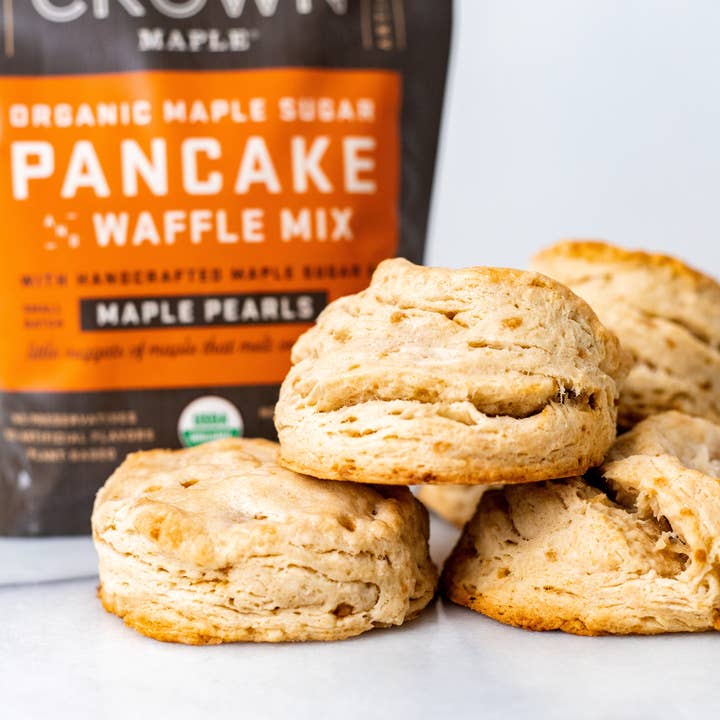 Crown Maple - Wholesale Pancake Mix - Organic Maple Sugar Pancake & Waffle Mix2