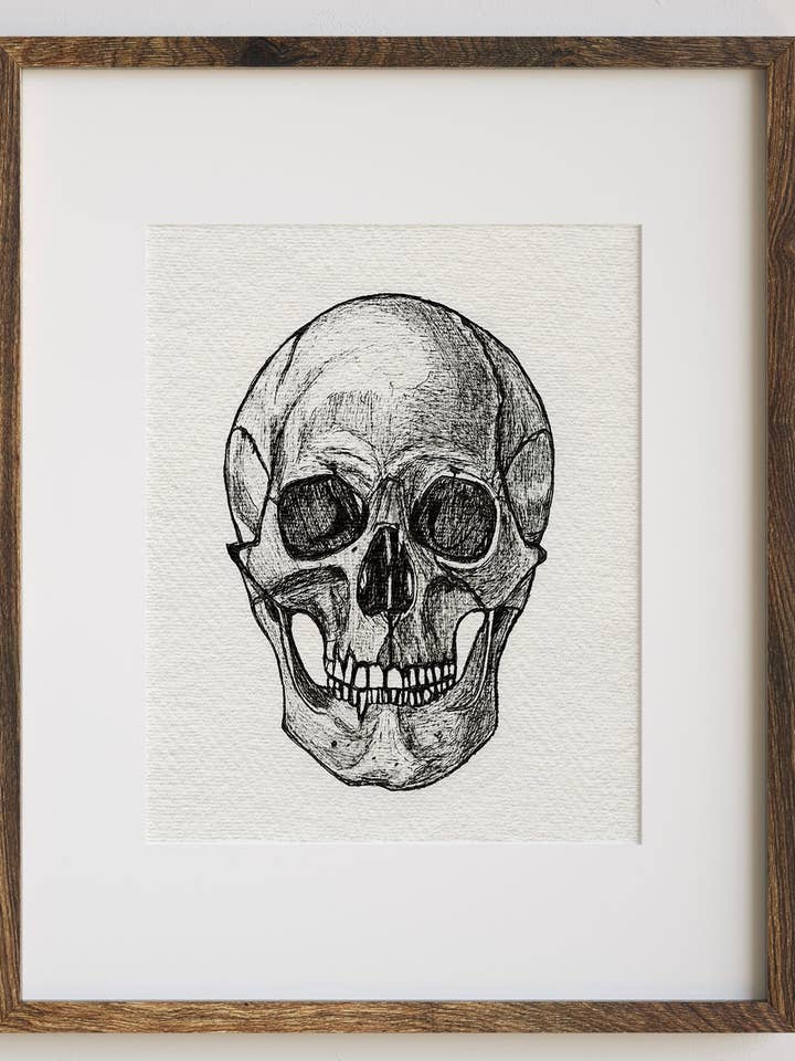 Stampa artistica My Skull per la vendita all'ingrosso da parte di Jradartdesign
