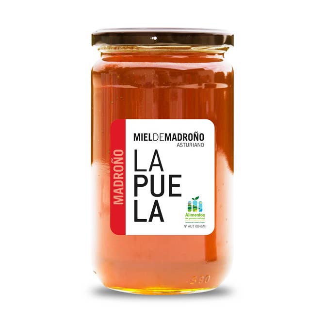 Crystal Strawberry Tree Honey - 750g for wholesale by Miel La Puela