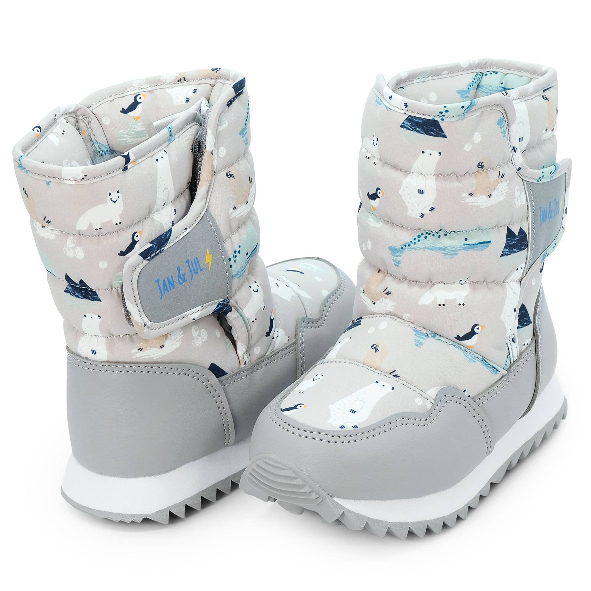 Jan & Jul - Wholesale Booties - Kids - Polar Pals | Toasty-Dry Tall Puffy Winter Boots2