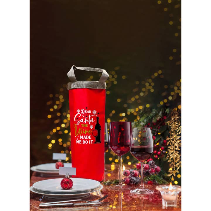 Calla Products - Wholesale Wine Tote - Napa Insulated Reuseable Wine Tote: 10 PATTERNS15