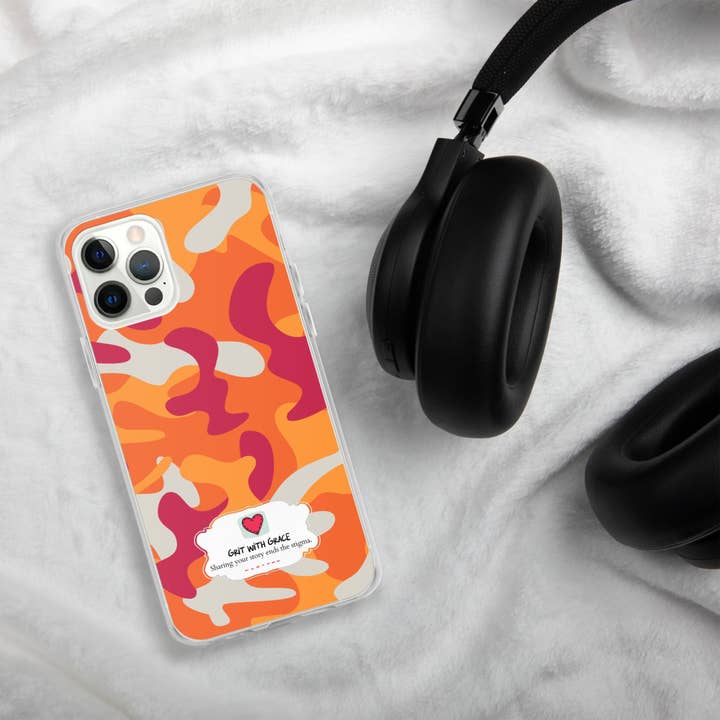 Arméentusiast Kamouflage iPhone-fodral för wholesale av Grit with Grace, LLC