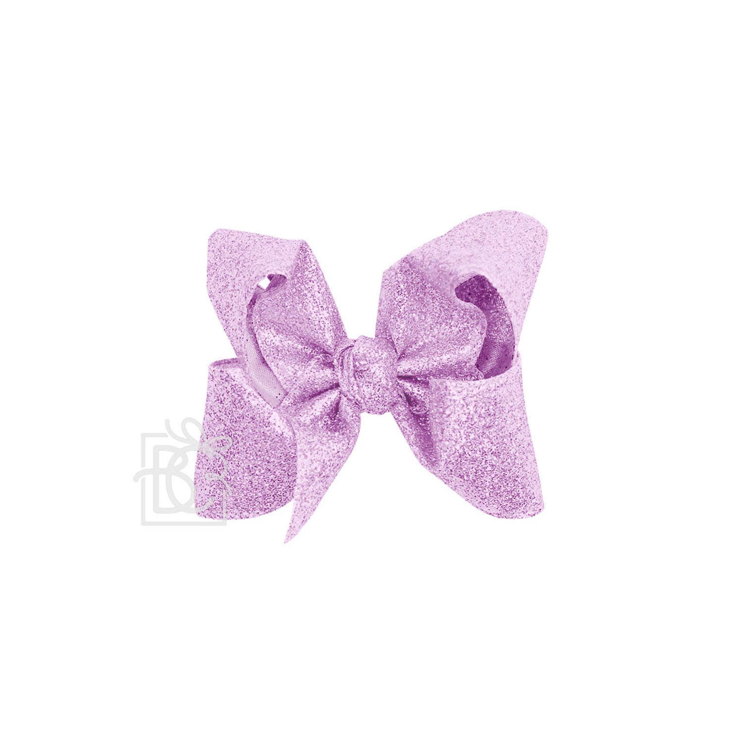 Beyond Creations, LLC - Wholesale Hair Bow - Kids - GLITTER METALLIC BOW ON CLIP3