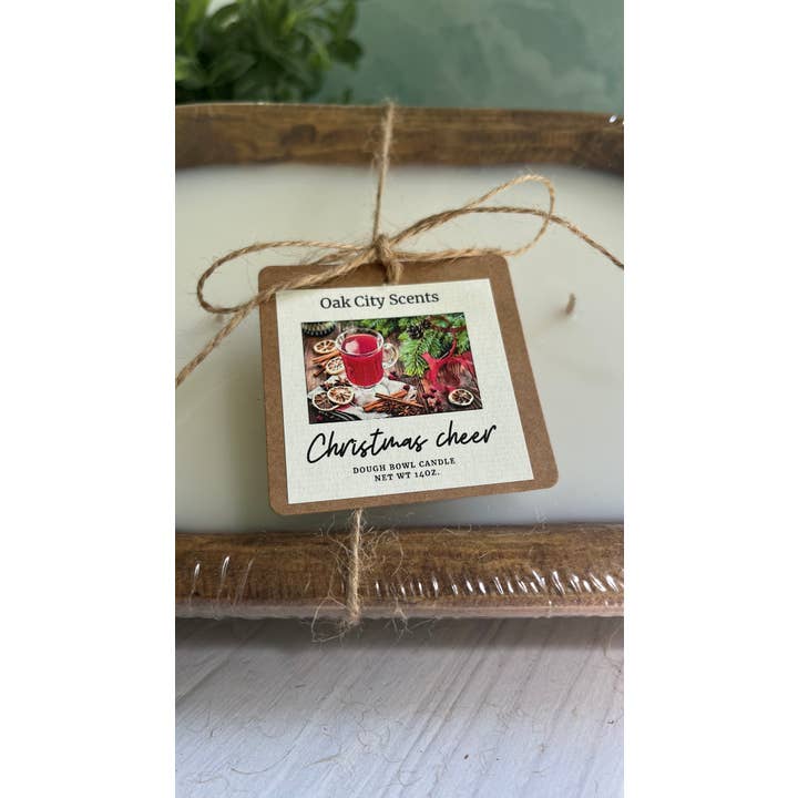 Oak City Scents - Wholesale Jar/Filled Candle - Dough Bowl Candle 14 oz. Ready to Gift 27