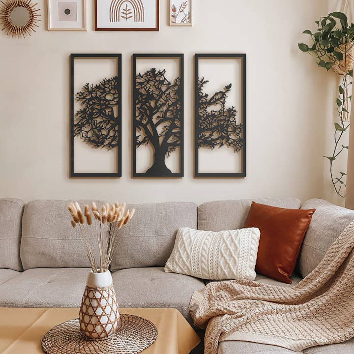 NOXART LLC - Wholesale Gallery Wall Set - Percea Set of 3