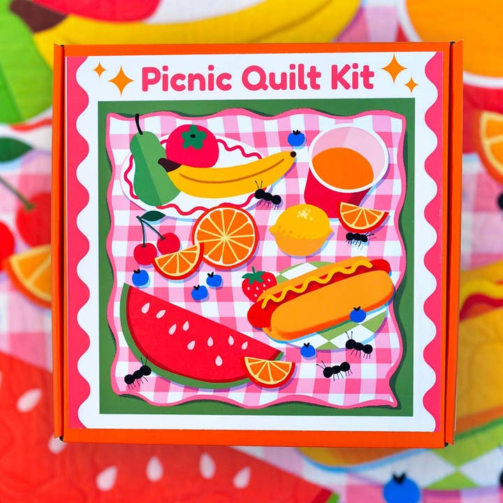 Picnic Quilt Kit for wholesale by With Love by Kristy
