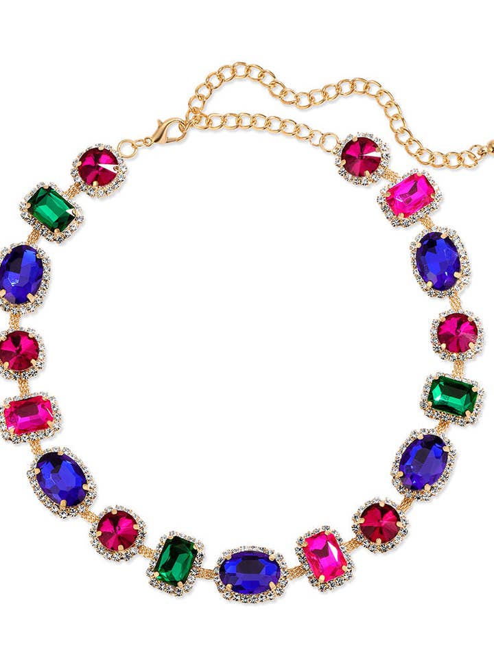 Emily Statement Necklace for wholesale by Eye Candy Los Angeles