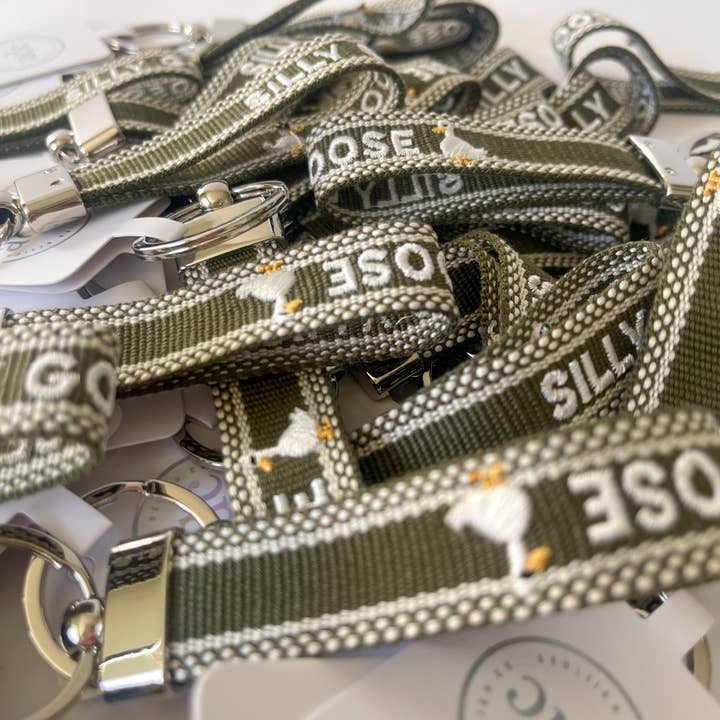 SILLY GOOSE Keychain for wholesale by AshleighDesignCo