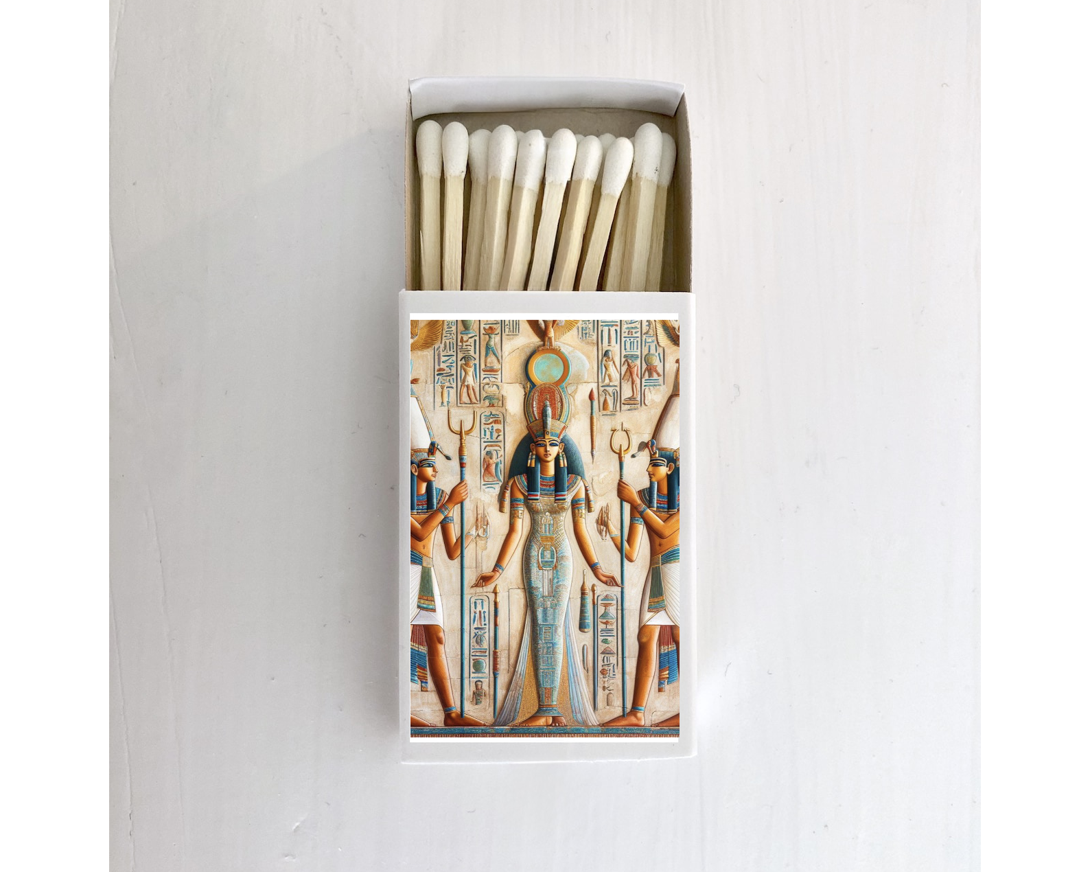 Lunastry - Wholesale Matches - Egyptian Goddess Matchbox 0