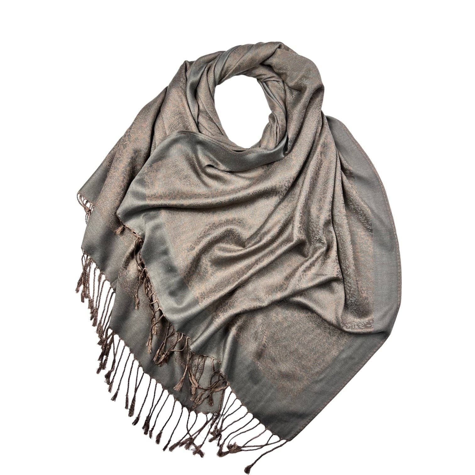 Lili Scarves (US Duty Free) - Wholesale Scarf - Women's - Classic Paisley Pashmina Scarf5
