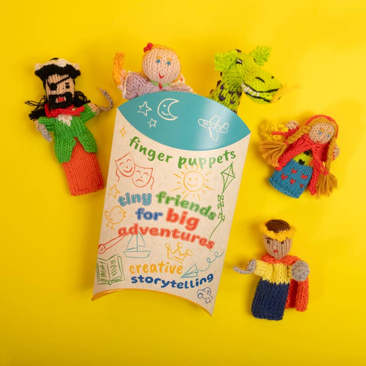 Puppet Storytelling Pillow Boxes Mix: M & L (Sold in 10's) for wholesale by Lucuma Designs