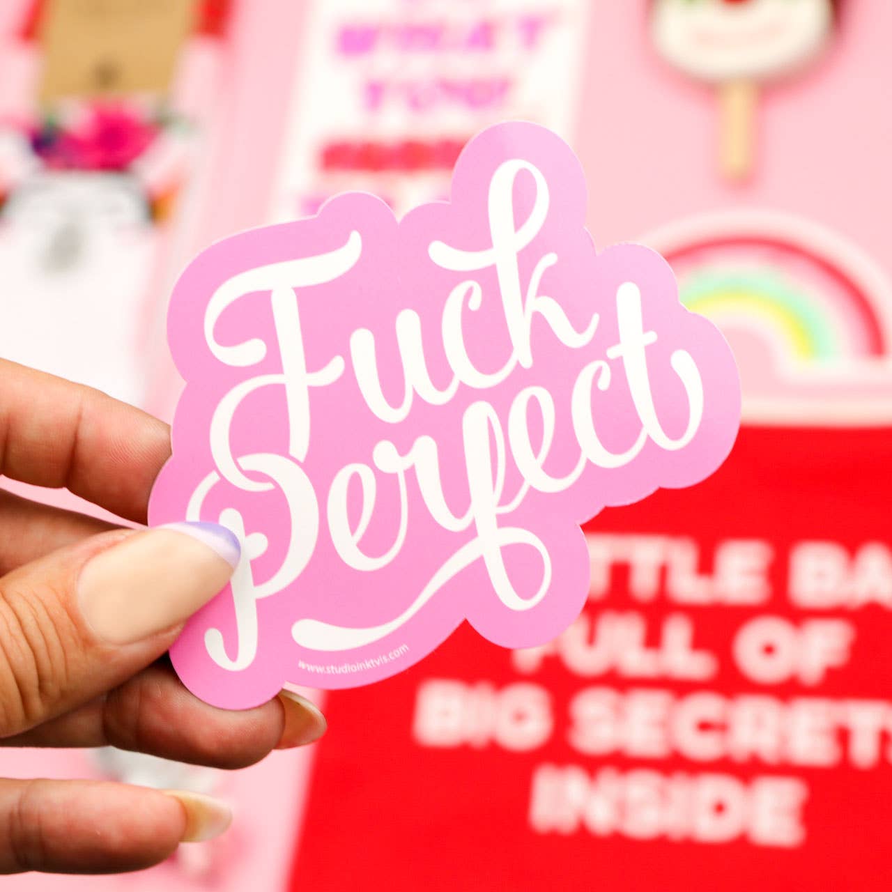 Studio Inktvis – wholesale Sticker – Fuck Perfect Sticker4