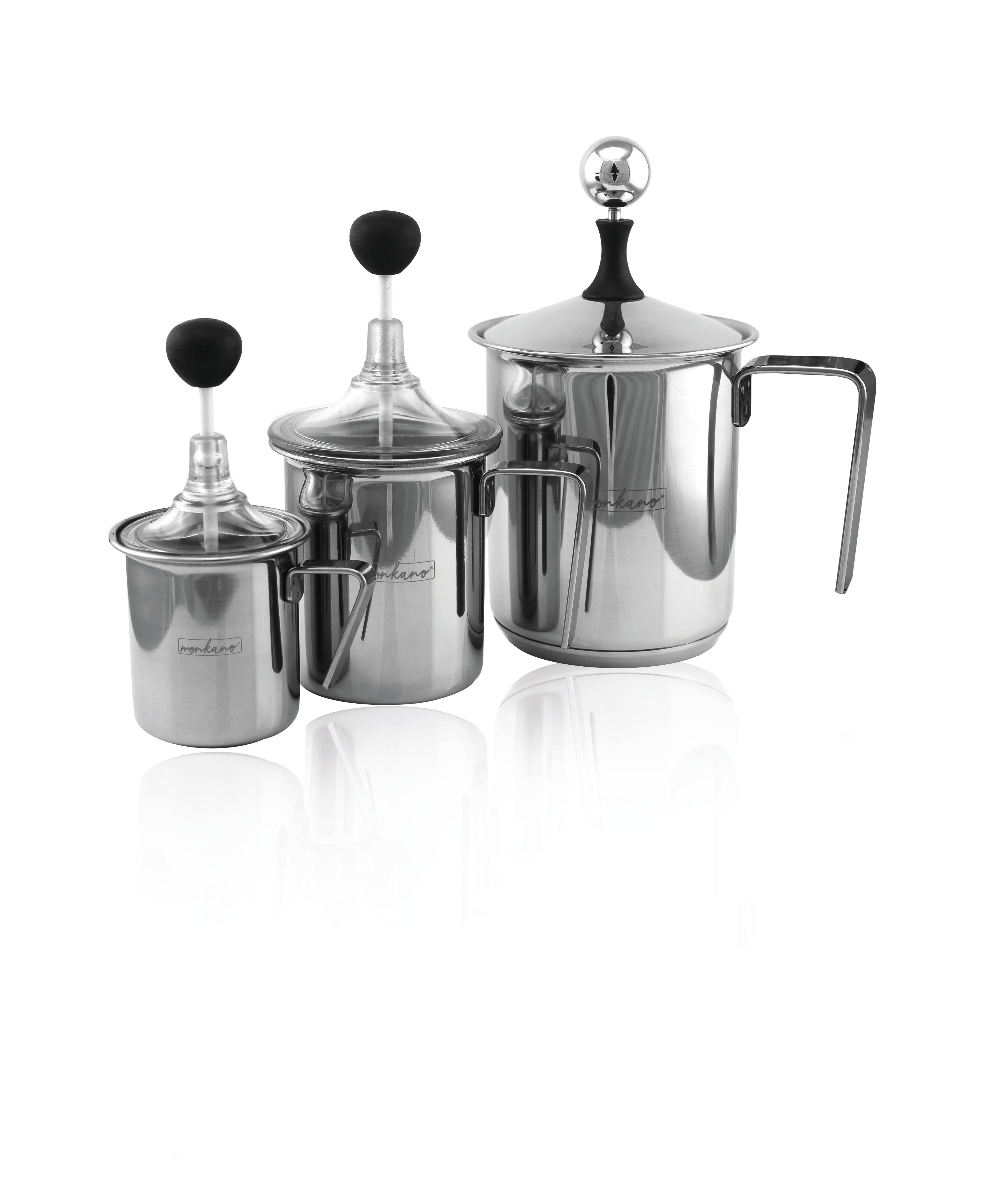 STS Stumpf GmbH / Monkano - Venta al por mayor Cafeteras - Espumador de Leche Milano de acero inoxidable0