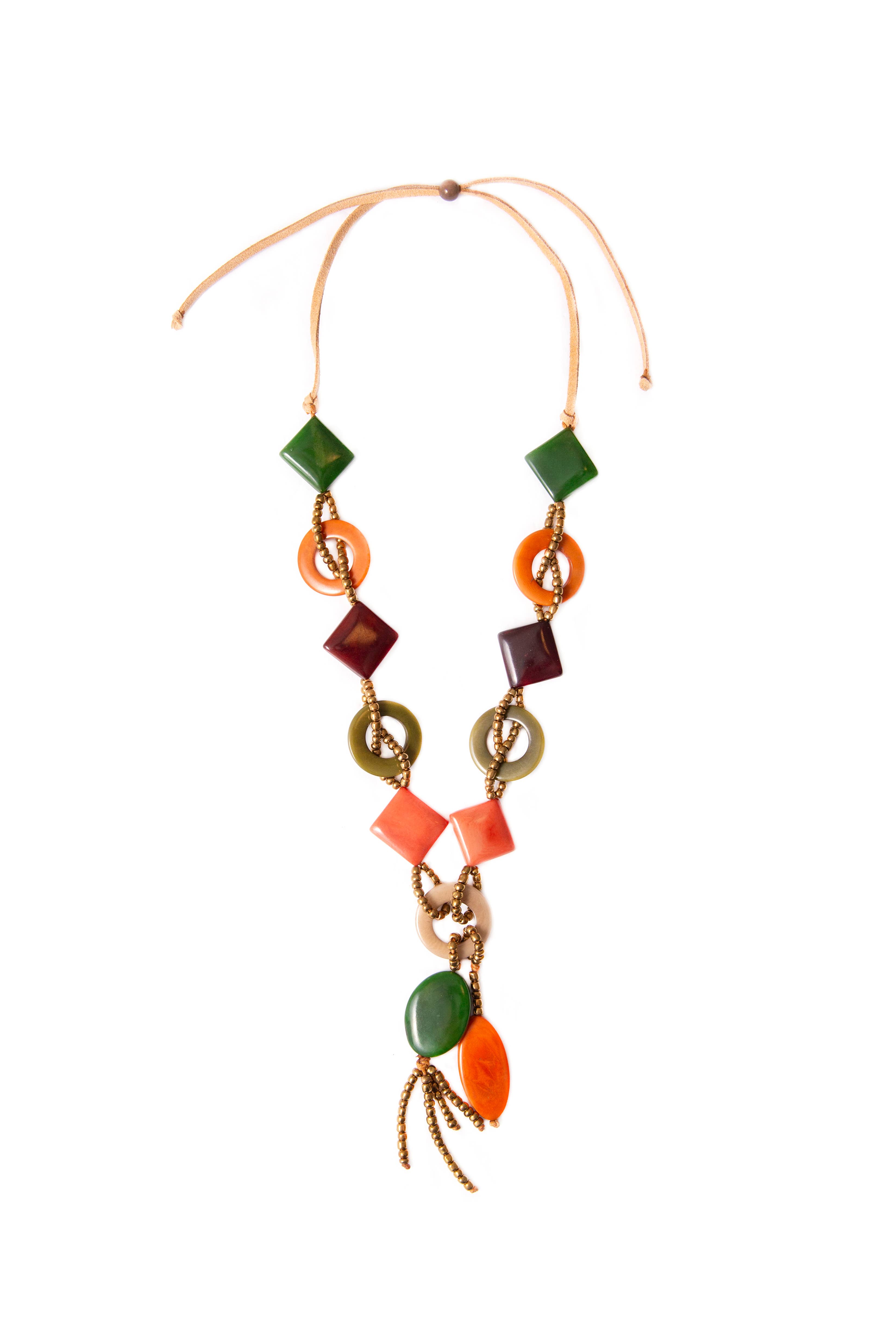 Organic Tagua Jewelry - Vente Colliers plastrons - Collier Noah2