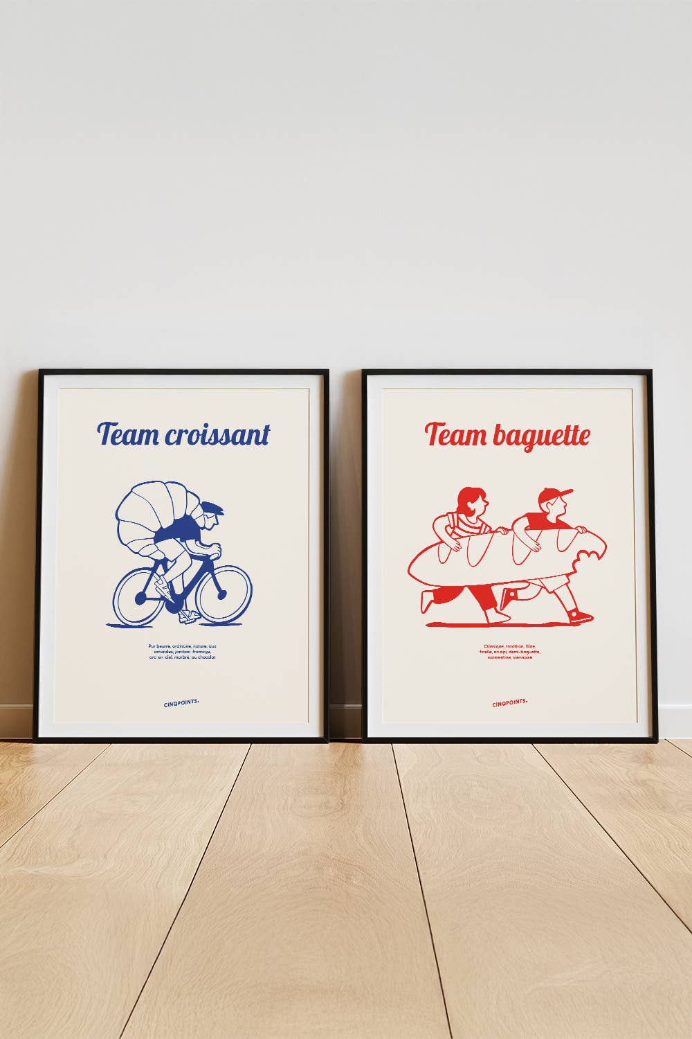 Cinqpoints - Wholesale Poster - Poster Team Baguette Valentine's Day Gift Idea1