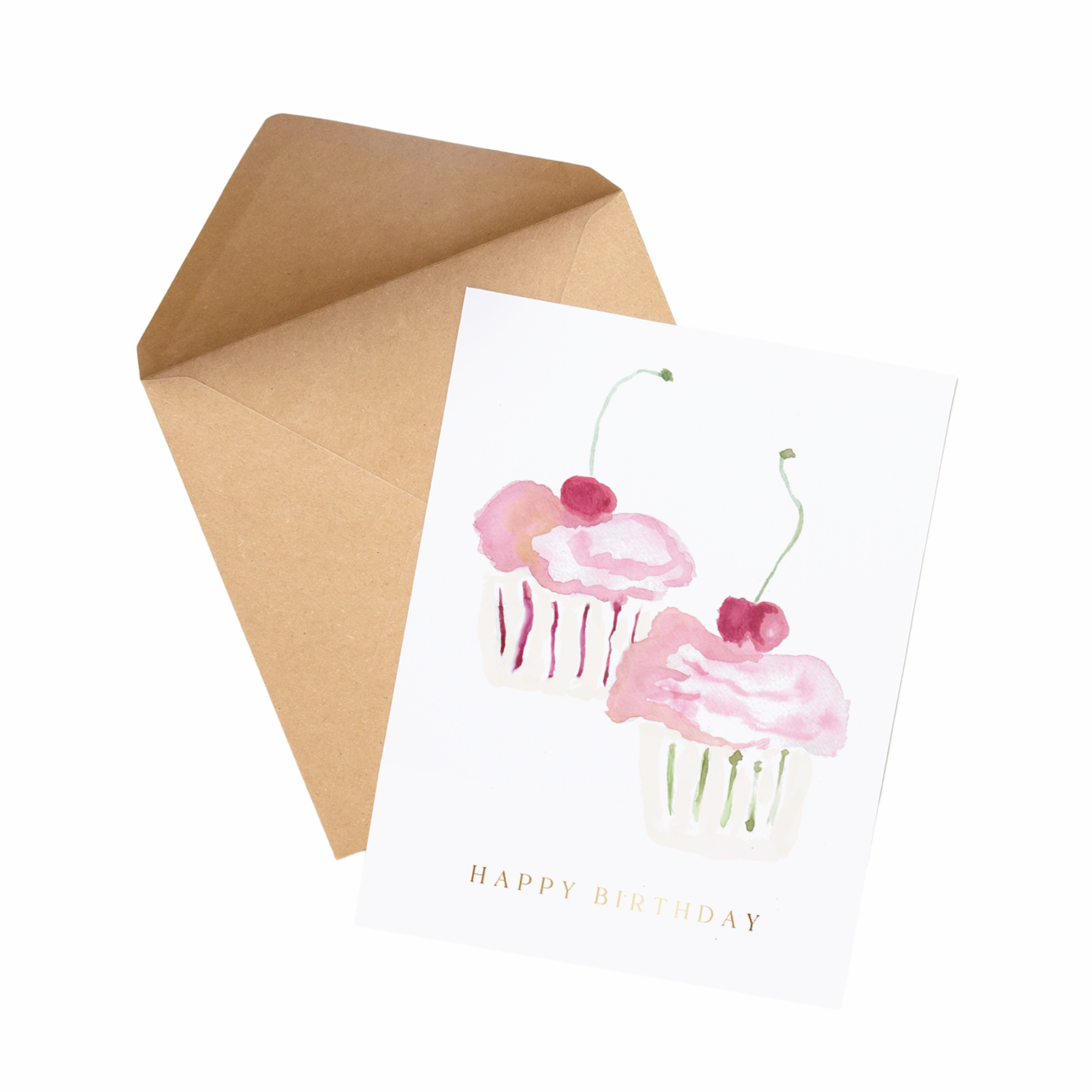Dear You Paperie – wholesale Birthday card – THE CUPCAKES HAPPY BIRTHDAY CARD1