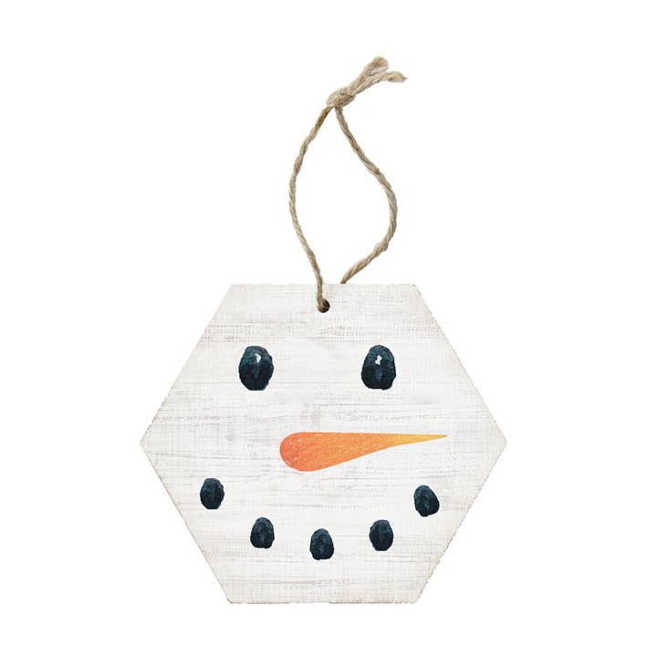 Honeycomb Ornaments - Snowman for wholesale by Sincere Surroundings