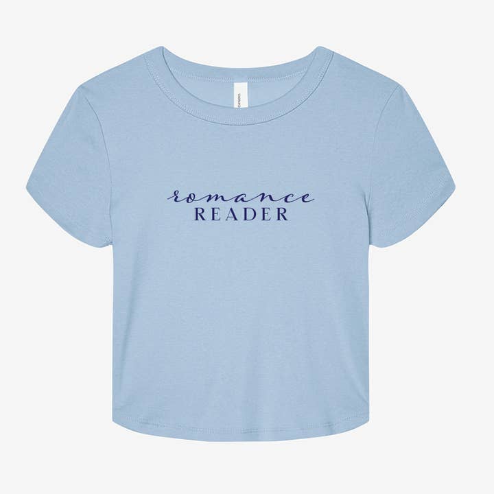 Romance Reader Baby Tee for wholesale by SAAV by Steamy Lit