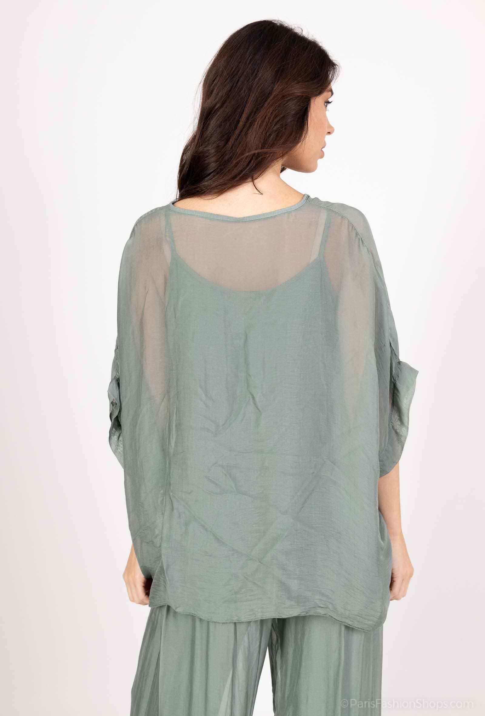 Shyloh - Wholesale Tunic - Women's - Silk Top 5049023