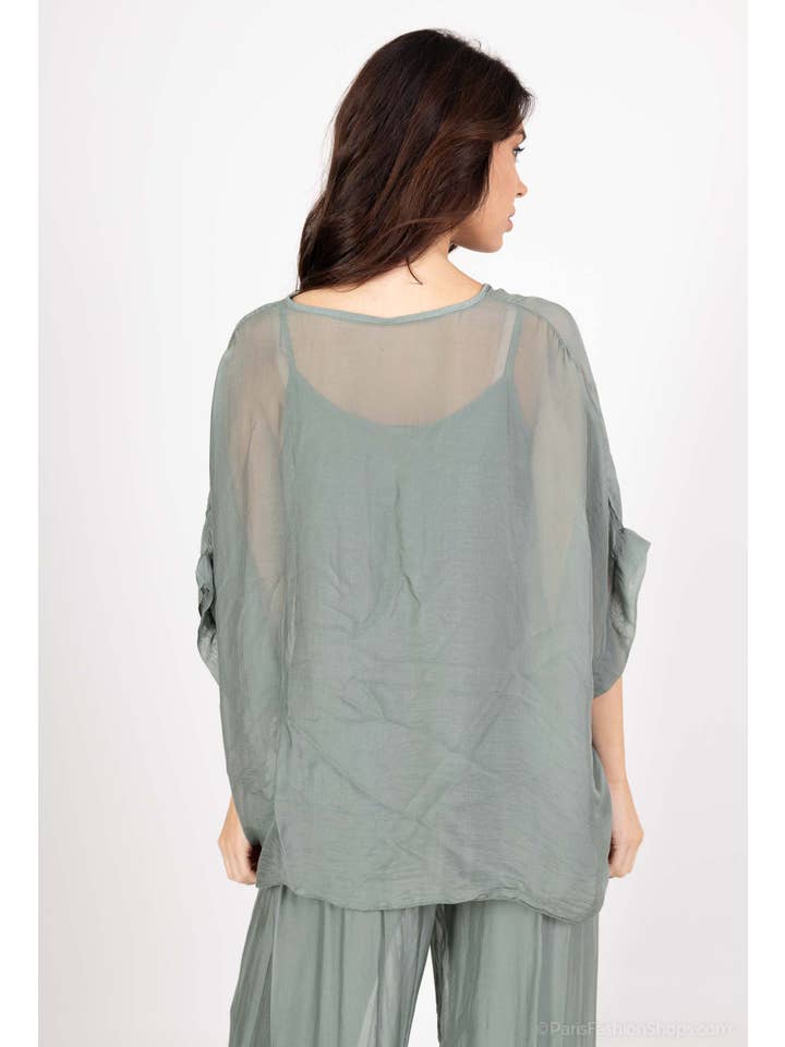 Shyloh - Wholesale Tunic - Women's - Silk Top 5049023