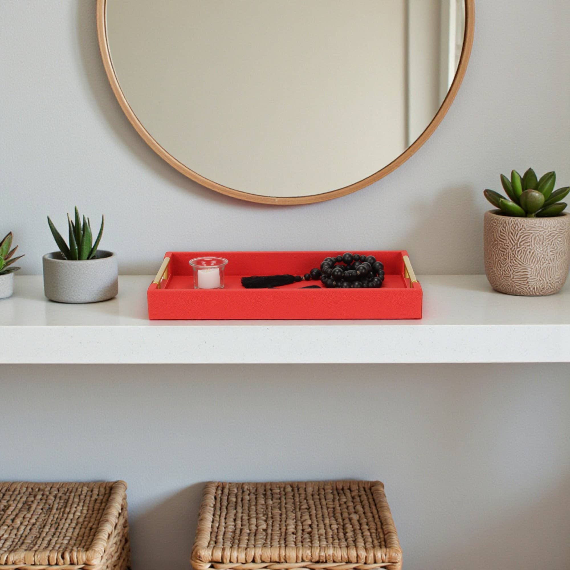 Cheungs Home Decor - Vendita all'ingrosso Vassoi decorativi - Vassoio in vinile Lusan25