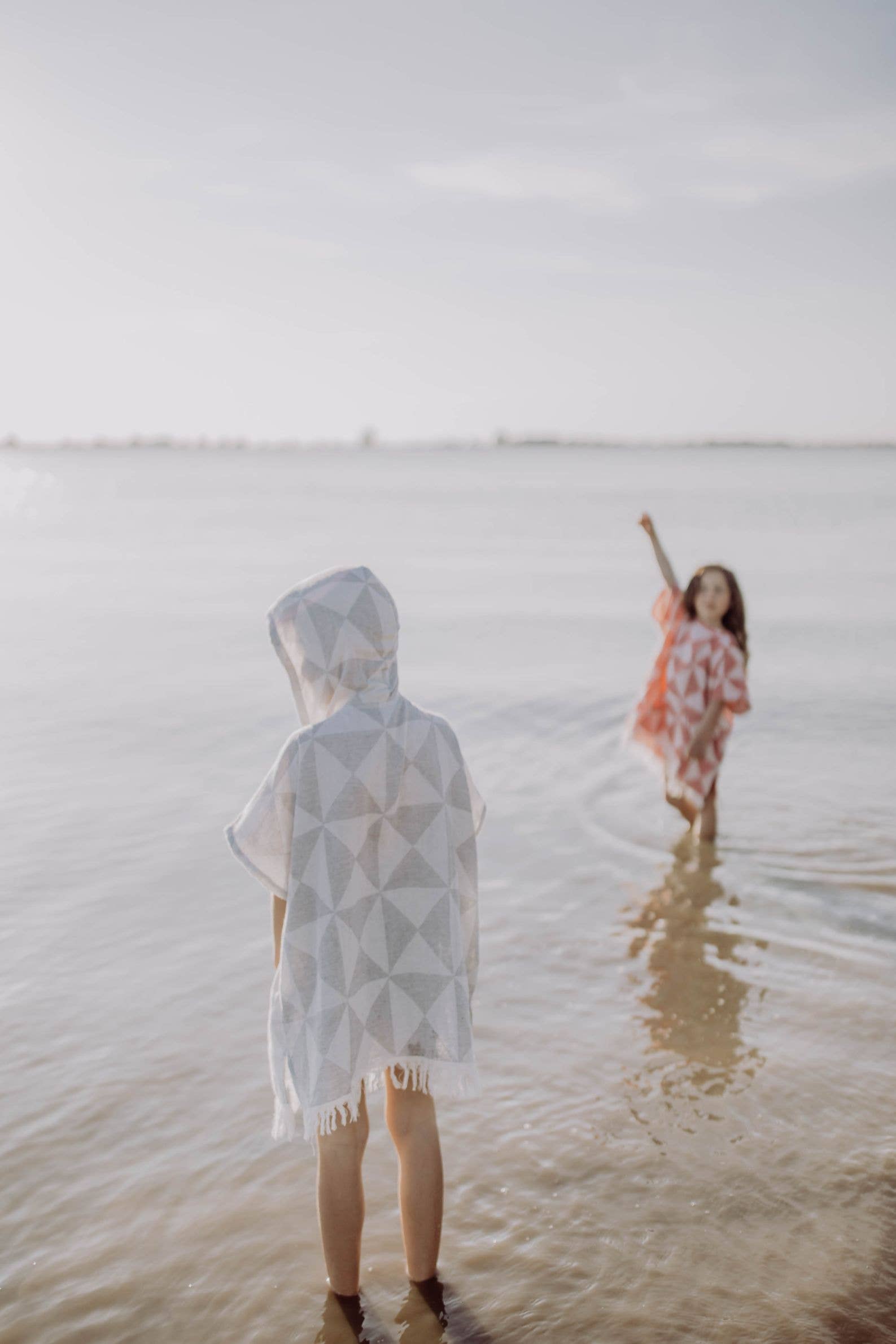 Ecobain - Wholesale Poncho - Women's - Poncho/Surf Poncho/Bath Poncho “Symique” 100% cotton, E12