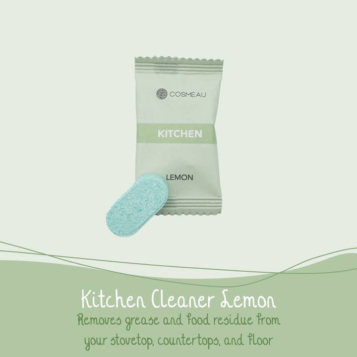 Bamboozy x Cosmeau - Wholesale All-Purpose Cleaning Wipes - Cosmeau Kitchen Cleaning Tabs Refill 6 Pieces1