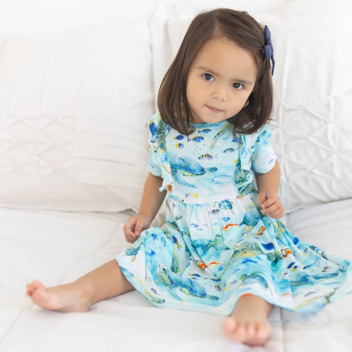 Robe volantée à volants pour la vente par Jules and Belle