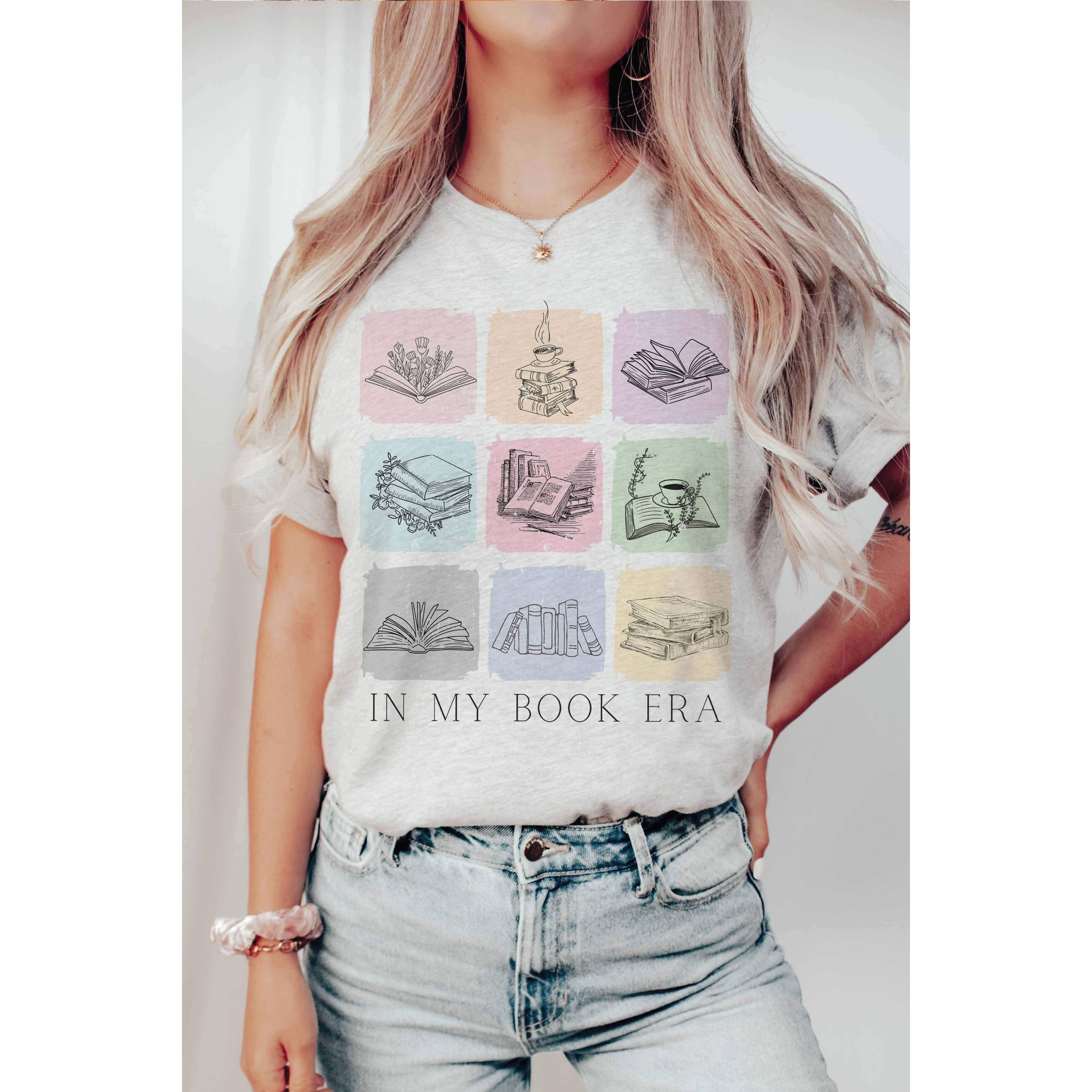 BLUME & CO. - Wholesale Screen Printed T-Shirt - Women's - IN MY BOOK ERA Graphic Tee0