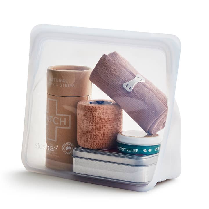 Stasher - Wholesale Food Storage Wrap/Bag - Stand-Up Bag Compact: Clear6