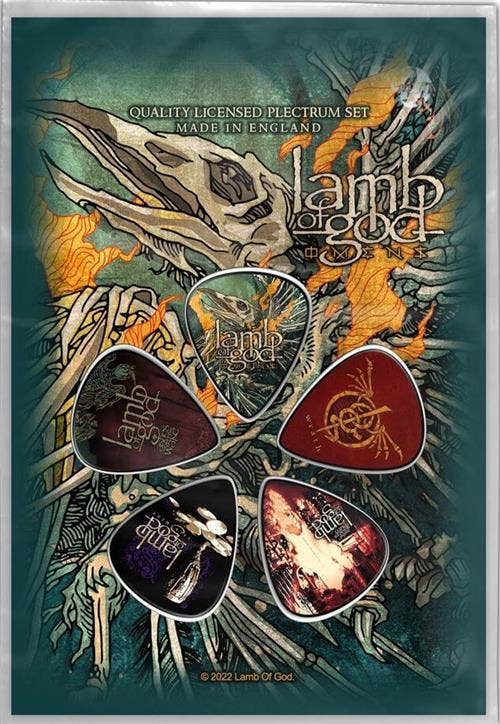 Scorpio Posters - Wholesale Music Accessory - Lamb of God Guitar Picks (Set of 5)0