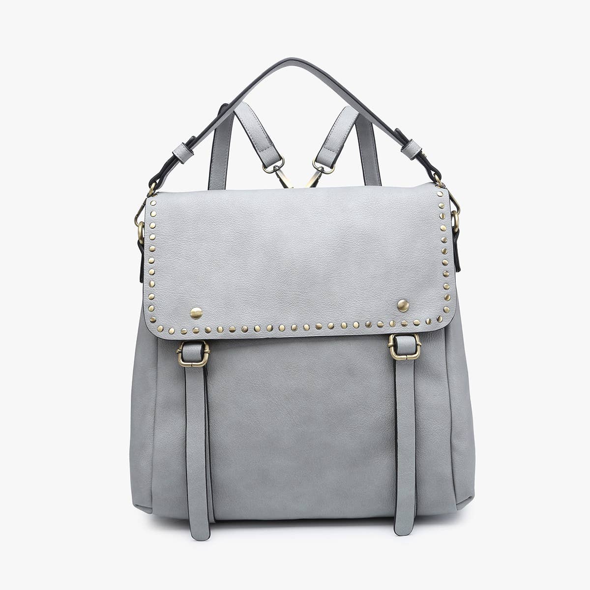 Jen & Co. - Wholesale Backpack - Women's - M2000 Indigo Backpack w/ Studded Details4