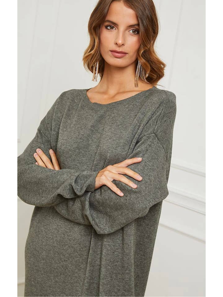 LÉA & LUC - Wholesale Dress - Women's - Sweater dress REF. 2227113