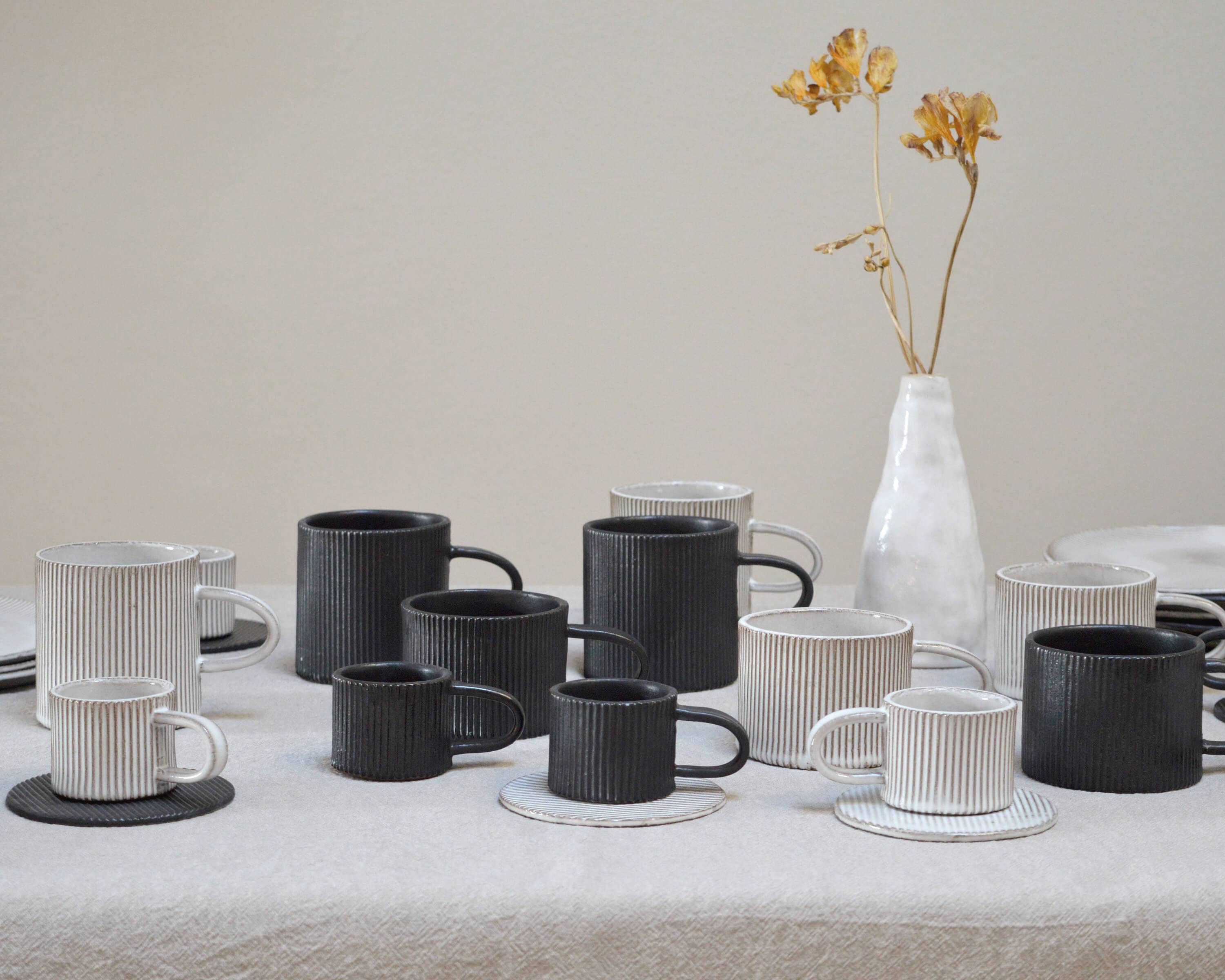 Karolina Bednorz Ceramics - Wholesale Coffee Mug - MILLERIGHE Ceramic Cappuccino Cup Handmade in Italy3