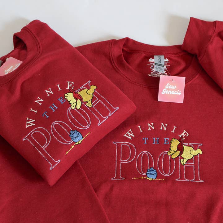 SewGenesis - Wholesale Sweatshirt - Women's - "Winnie The Pooh" Crewneck 0