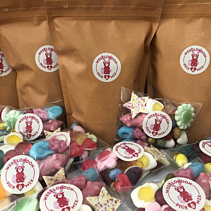 West London Pick & Mix - Wholesale Gummy - Pick & Mix Sweets in Eco Packaging - 500g5