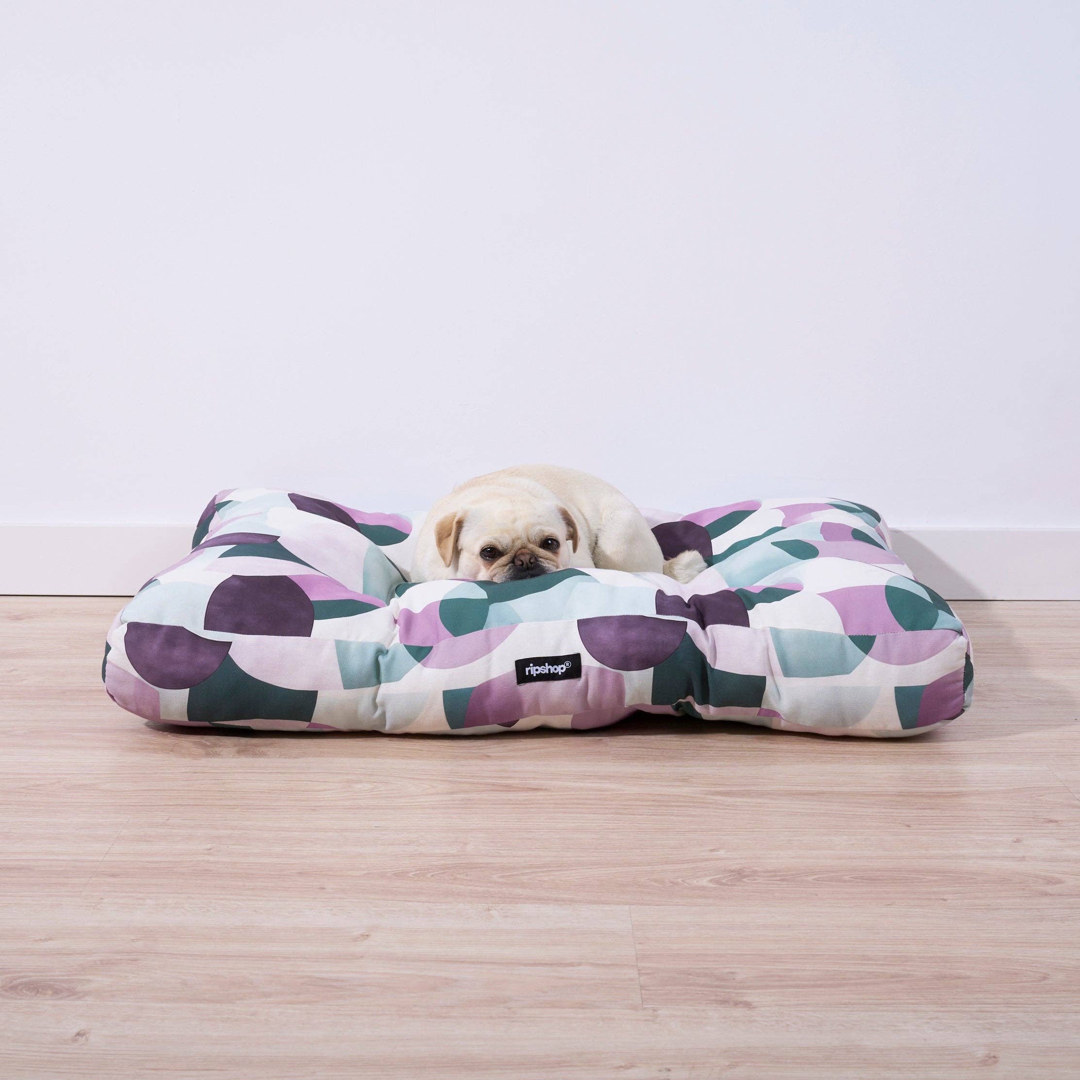 SG HOGAR - Vente Panier – chien - Panier pour animaux York Lilac 100 % coton, résistant aux taches1