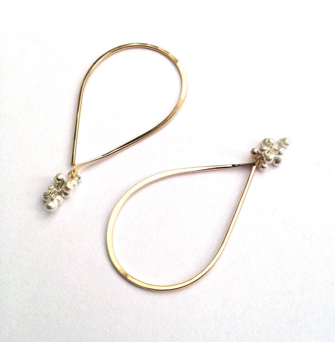 YedOmi Jewelry - Wholesale Hoop Earrings - Tear Hoops- Extra Small1