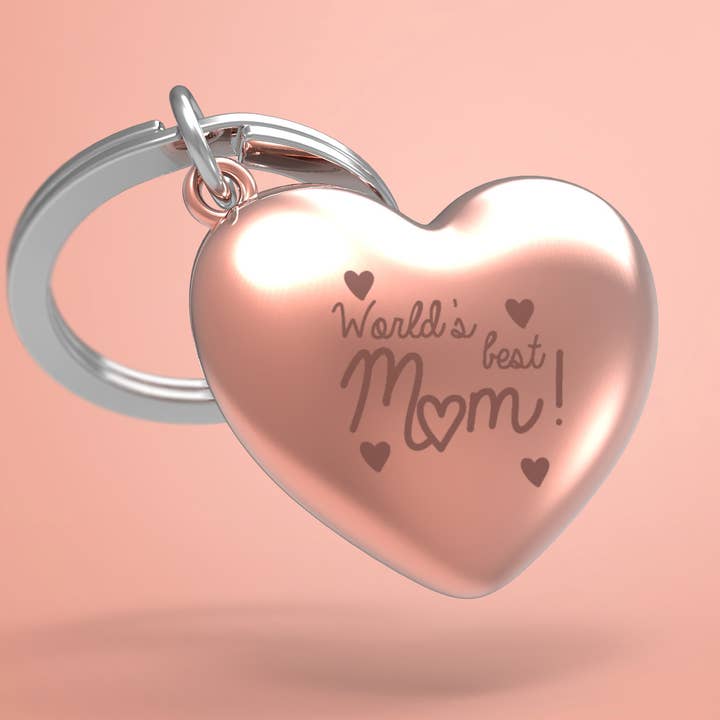 BEST MOM KEYRING for wholesale by Anew International Corp.