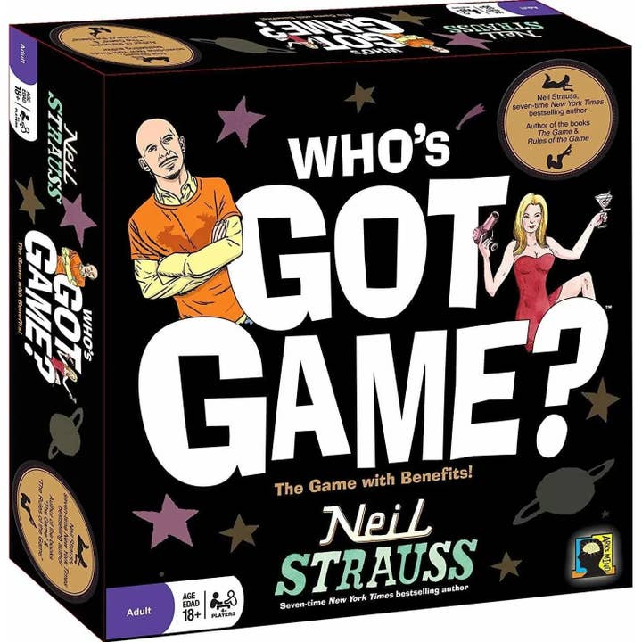 Whos Got Game? by Neil Strauss for wholesale by OrangeOnions
